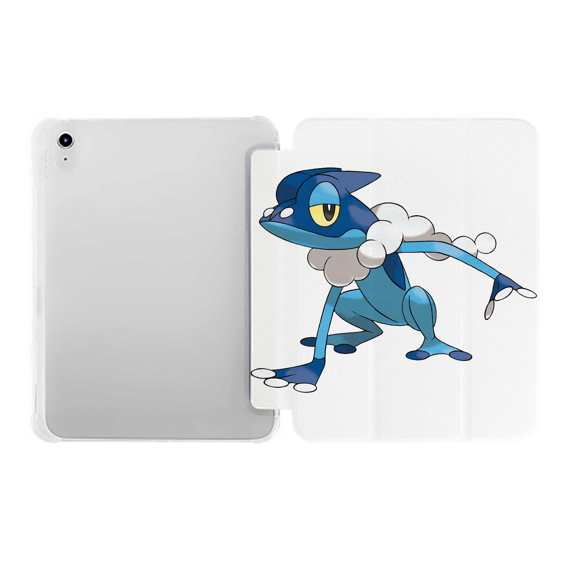 （画像用） ポケットモンスター Pokémon IPad ケース ペン収納付き 三つ折りスタンド PUレザー×シリコン 対応機種9.5/10.5/10.9インチ